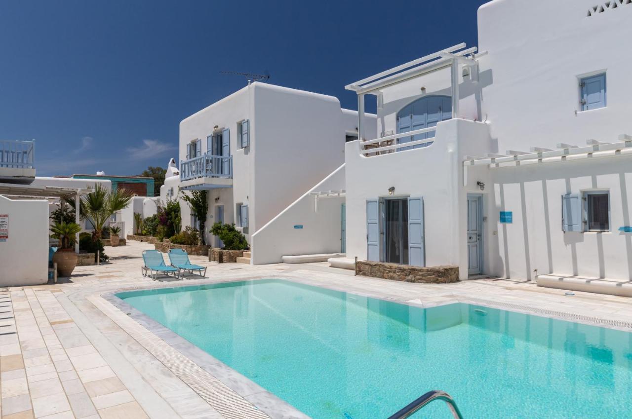 Ivi Mykonean Suites Mimoza Ornos Beach Ngoại thất bức ảnh