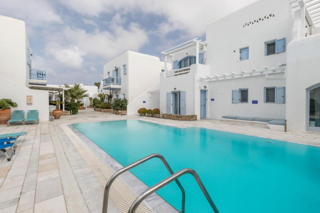 Ivi Mykonean Suites Mimoza Ornos Beach Ngoại thất bức ảnh