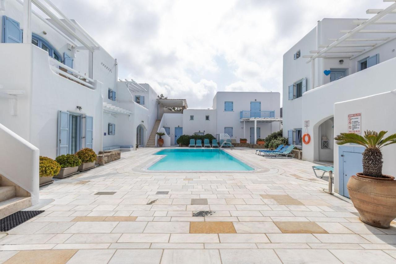 Ivi Mykonean Suites Mimoza Ornos Beach Ngoại thất bức ảnh