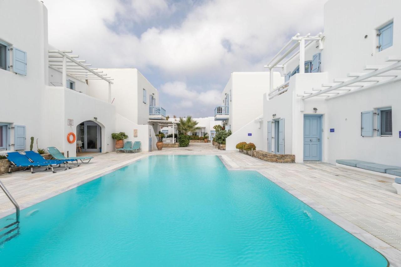 Ivi Mykonean Suites Mimoza Ornos Beach Ngoại thất bức ảnh