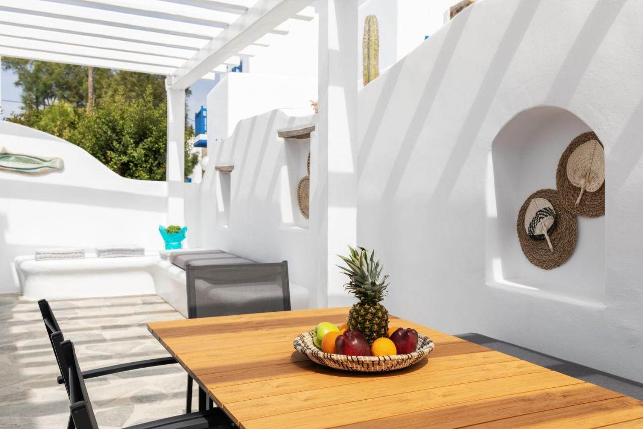 Ivi Mykonean Suites Mimoza Ornos Beach Ngoại thất bức ảnh