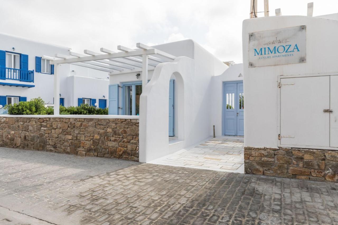Ivi Mykonean Suites Mimoza Ornos Beach Ngoại thất bức ảnh