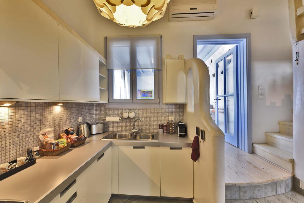 Ivi Mykonean Suites Mimoza Ornos Beach Ngoại thất bức ảnh