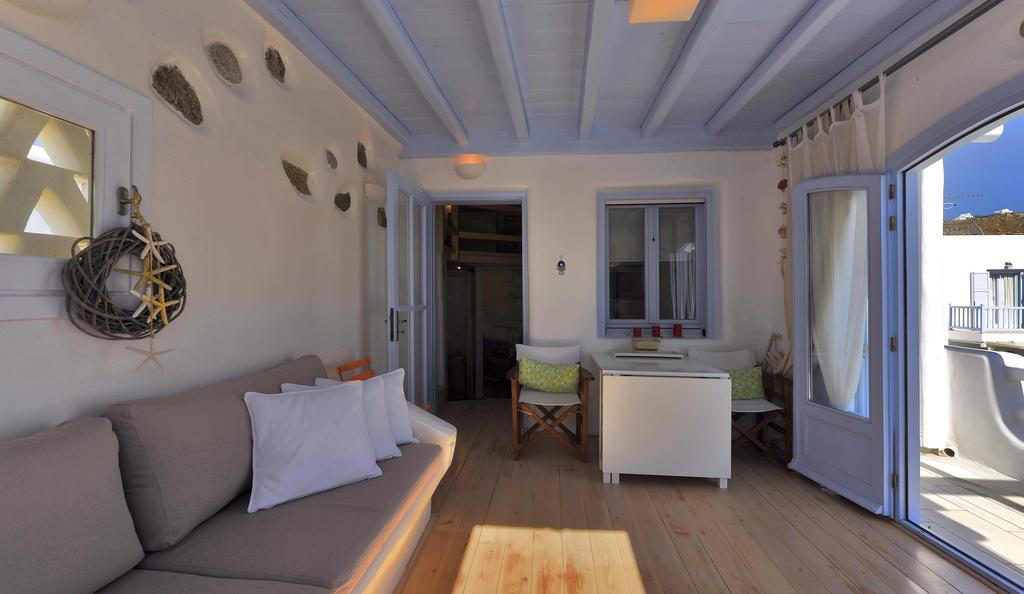Ivi Mykonean Suites Mimoza Ornos Beach Ngoại thất bức ảnh