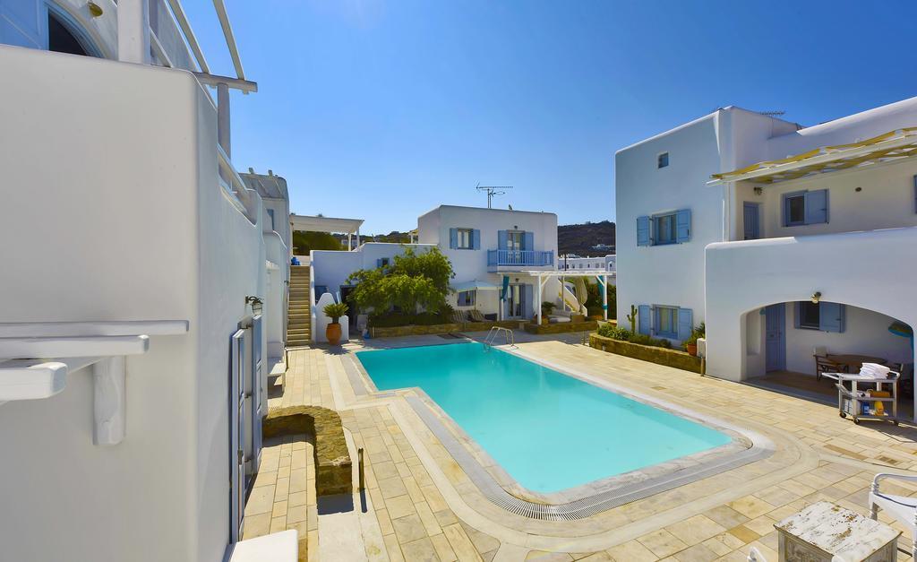 Ivi Mykonean Suites Mimoza Ornos Beach Ngoại thất bức ảnh